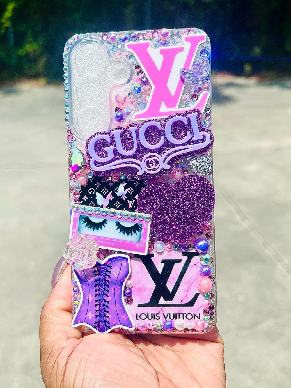 Galaxy S26 PLUS💜Bling Phone Case (S26+)